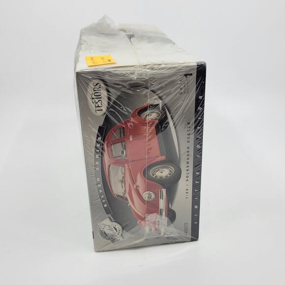 Testor #440072 Metal Body Silver Series Volkswagen Beetle 1/24 Model Kit New - Picture 2 of 8